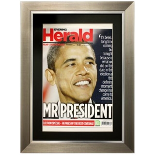 Small Framed Front Page image